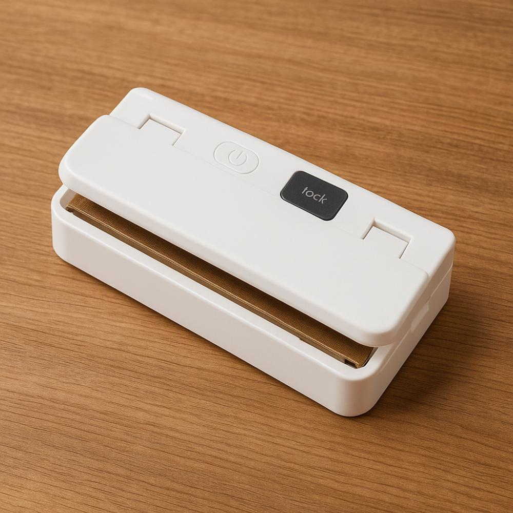 2 in1 Mini Bag Heat Sealer Automatic Kitchen Food Sealer Electric Food Sealer Household