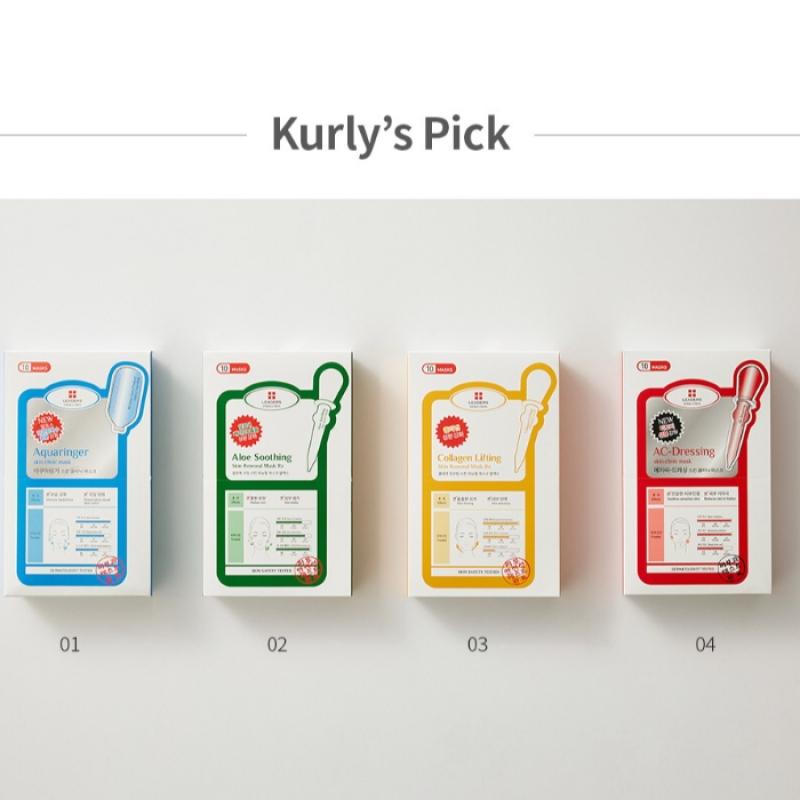 LEADERS Успокаивающая маска для обновления кожи Insolution Aloe Rx 10 листов