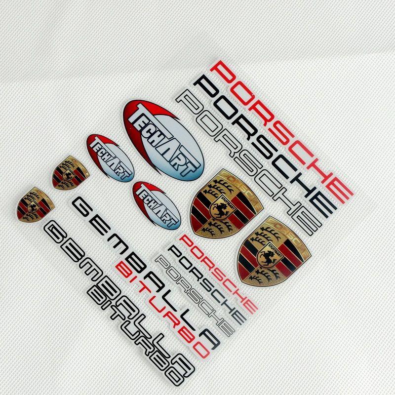 Декоративные наклейки на кузов автомобиля, защитные наклейки от царапин на двери для Porsche Cayenne Panamera Macan 911 Taycan Boxster Cayman 918 Pajun