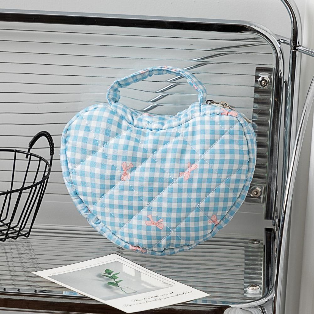 Multi-functional Polyester Floral Cosmetic Bag Portable Zipper Closure Storage Handbag Large Capacity Makeup Bag Travel