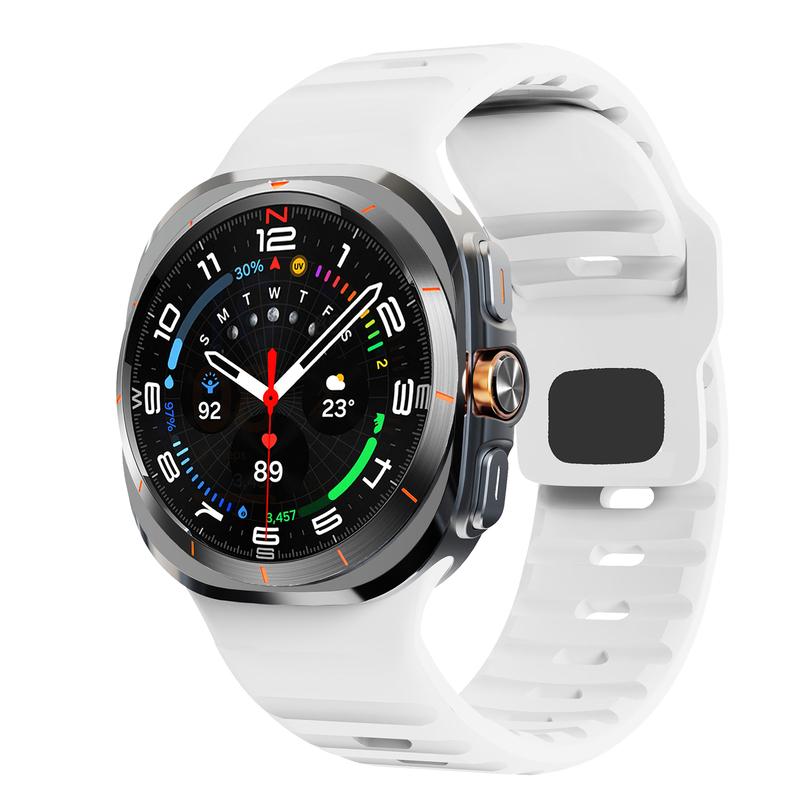 Для Samsung Galaxy Watch 7 Ultra Strap 47 мм Аксессуары correa Sport Силиконовый браслет для Samsung Galaxy Watch ultra band 47 мм