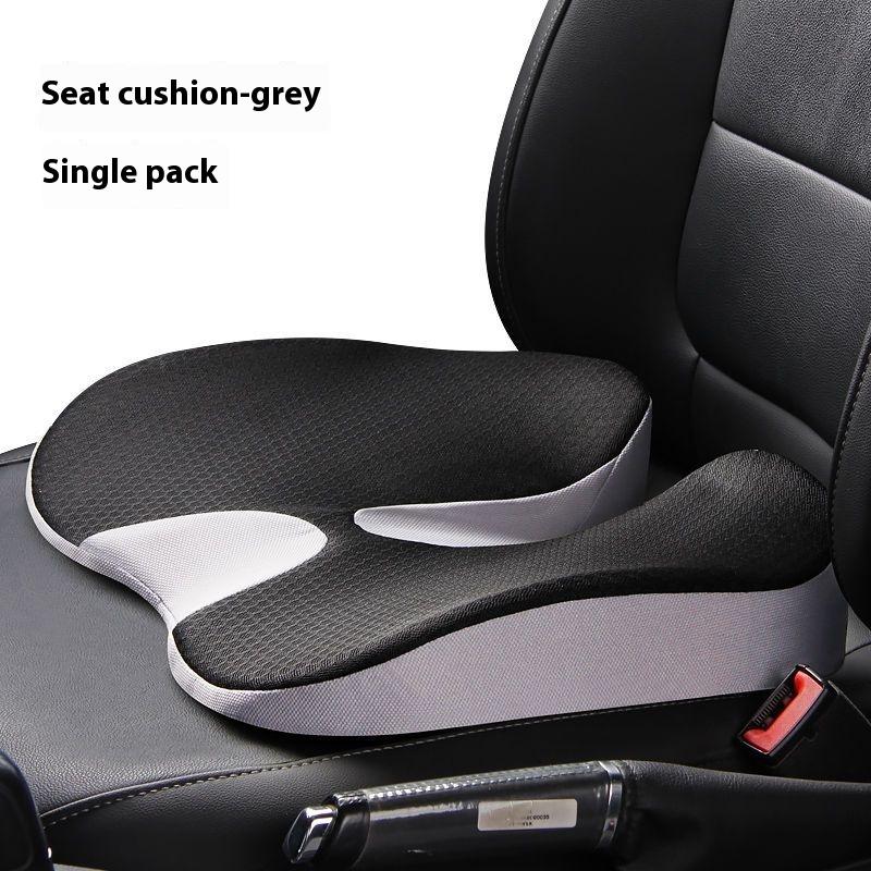 Memory Foam Seat Cushion Waist Back Support Pillow Set Orthopedic Ergonomic Coccyx Relief Hip Lumbar Pad for Office Chair Car