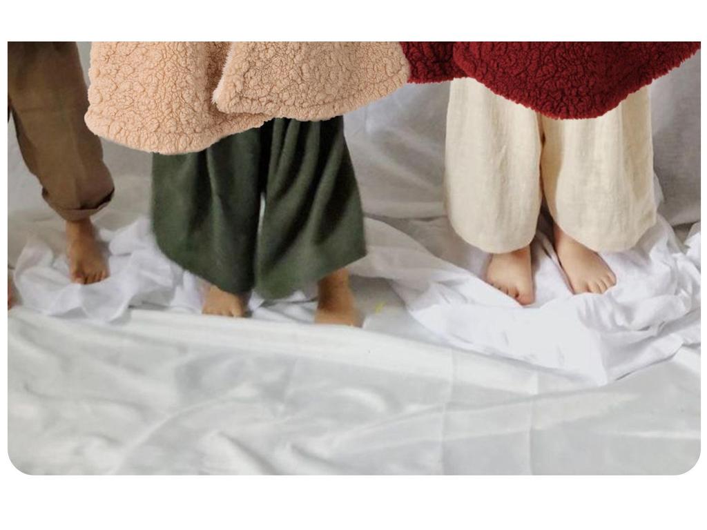 Двухслойная флисовая накидка с 3D-рисунком для детей: Очень толстые для прогулок с ребенком