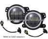 Universal 4-inch Angel Eye Fog Lights for Wrangler & PT Cruiser