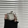Кулон-брелок Y2K в виде серебристого сердца, милый шарм для сумки, из сплава, украшение для сумки, шарм для рюкзака, для телефона, сумки, камеры
