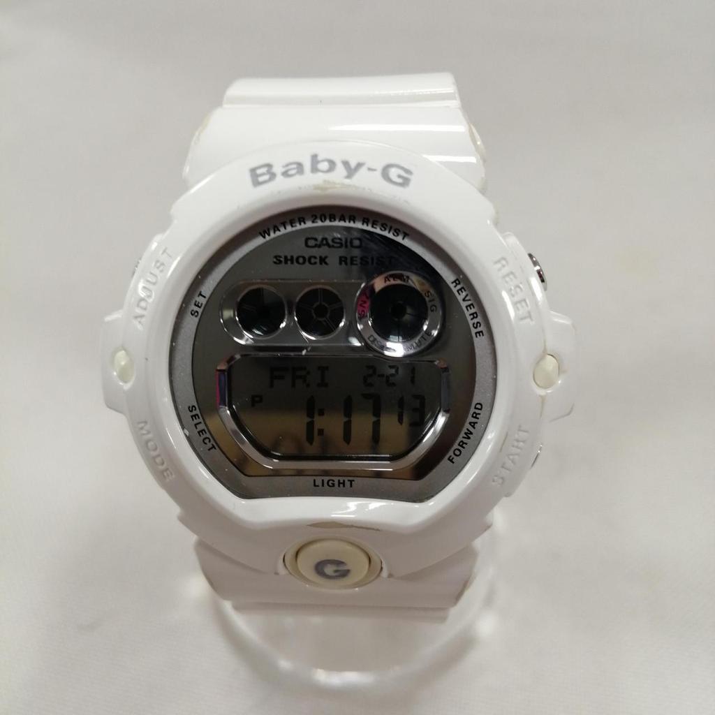 Б/у CASIO BG-6900 Белые царапанные BABY-G