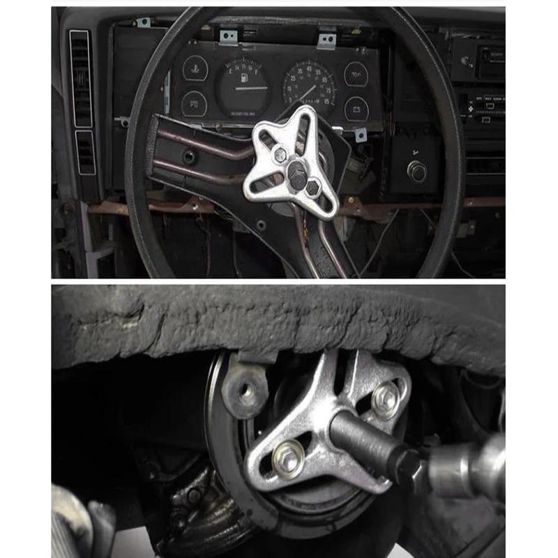 46 шт., код для снятия рулевого колеса, инструмент для ремонта автомобиля, съемник ремня, съемник, шкив автомобиля, инструмент для ремонта автомобиля, инструмент для технического обслуживания автомобиля