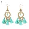 Women Vintage Boho Tassels Pendant Drop Dangle Hook Earrings Eardrop Jewelry