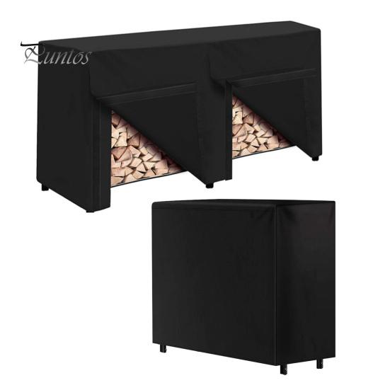 Чехол для дровяной стойки, водостойкий, с защитой от ультрафиолета, ветрозащитный, с защелкивающейся системой, универсальный размер, простая установка, защитный чехол для держателя дров на открытом воздухе