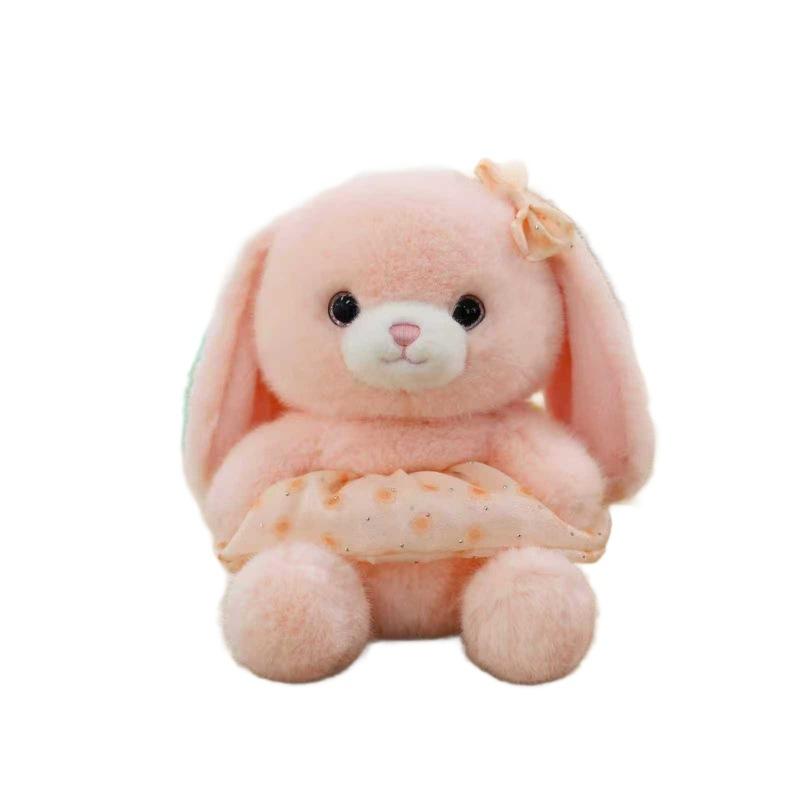 Flower Skirt Small Animal Plush Toy Children's Birthday Gift Wedding Throwing Rabbit Bear Eight Inch Doll