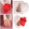 Fondant Drip Mold Retro Decorative Chocolate Mould Silicone Mold Turn Sugar Halloween Brain Heart