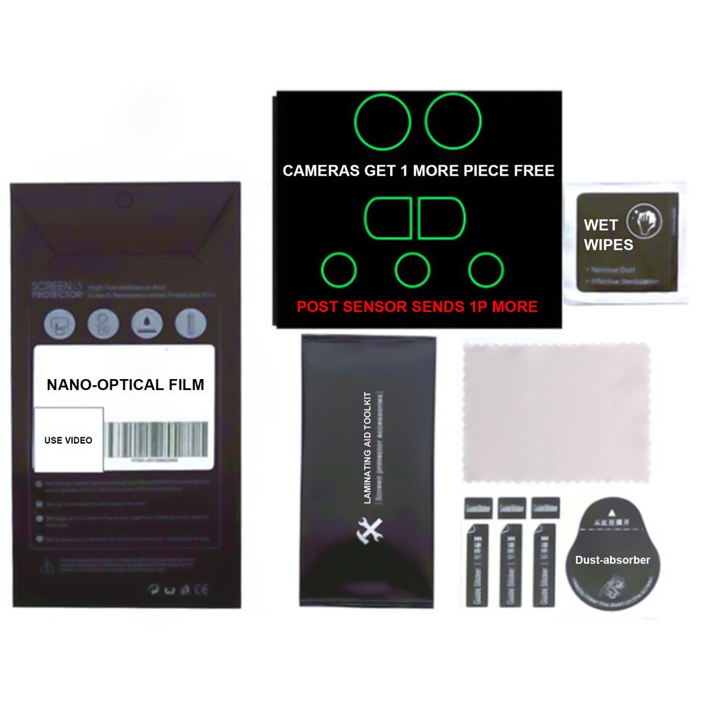 Защитная пленка для линз и стекол с пылепоглотителями и влажными салфетками, устойчивая к царапинам, легко наносится на Avata 2