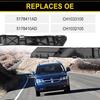 Front Bumper Left Right Bracket Set Compatible with Dodge Journey 2009-2018 Replacement for 5178411AD 5178410AD CH1033105 CH1032105