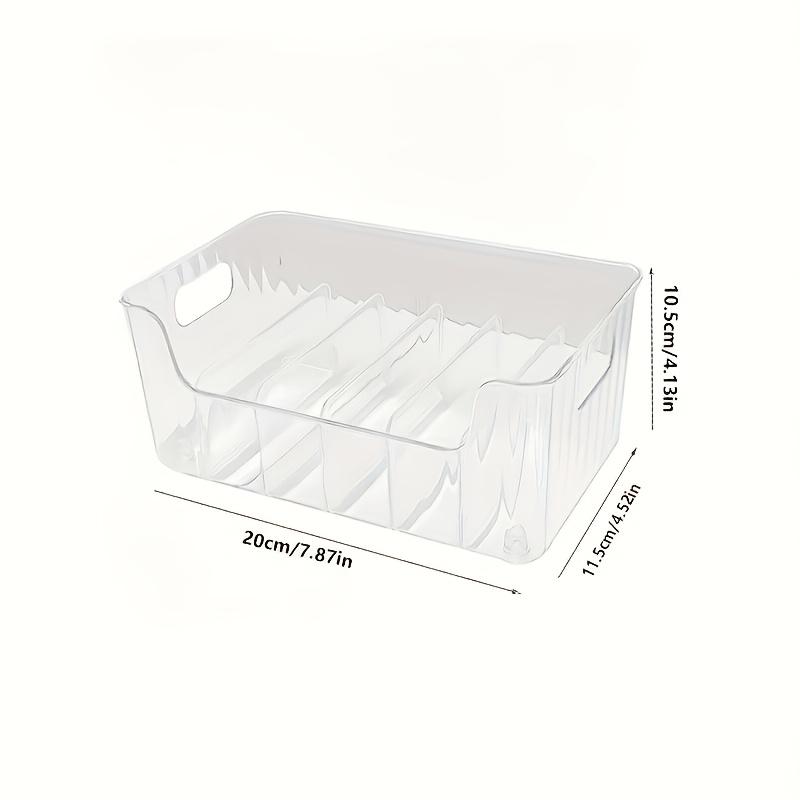 1pc Spice Storage Box, Versatile Kitchen Organizer for Condiments, Snacks & Small Items - Ideal for Countertop Use, Removable Separation Spice Rack