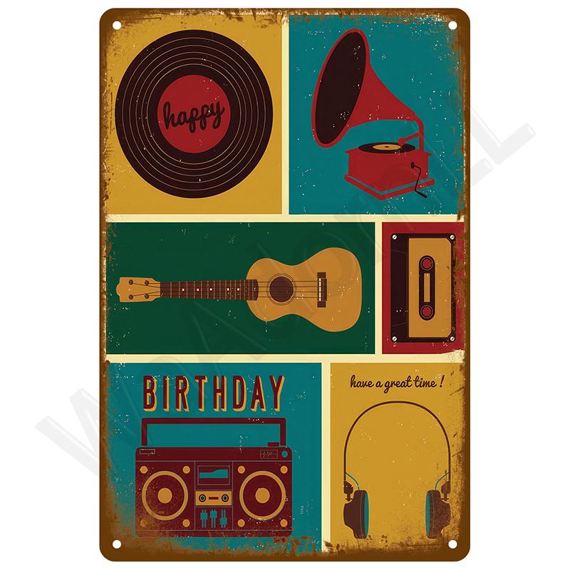 Винтажные Металлические Таблички для Бара Ванная Комната Дом Гостиная Дом Ретро Настенные Декоративные Элементы Роскошный Декор Интерьер Искусство Постеры Жестяные Таблички