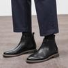 HECRAFTED SHOES/ Зимние мужские ботинки из искусственной кожи