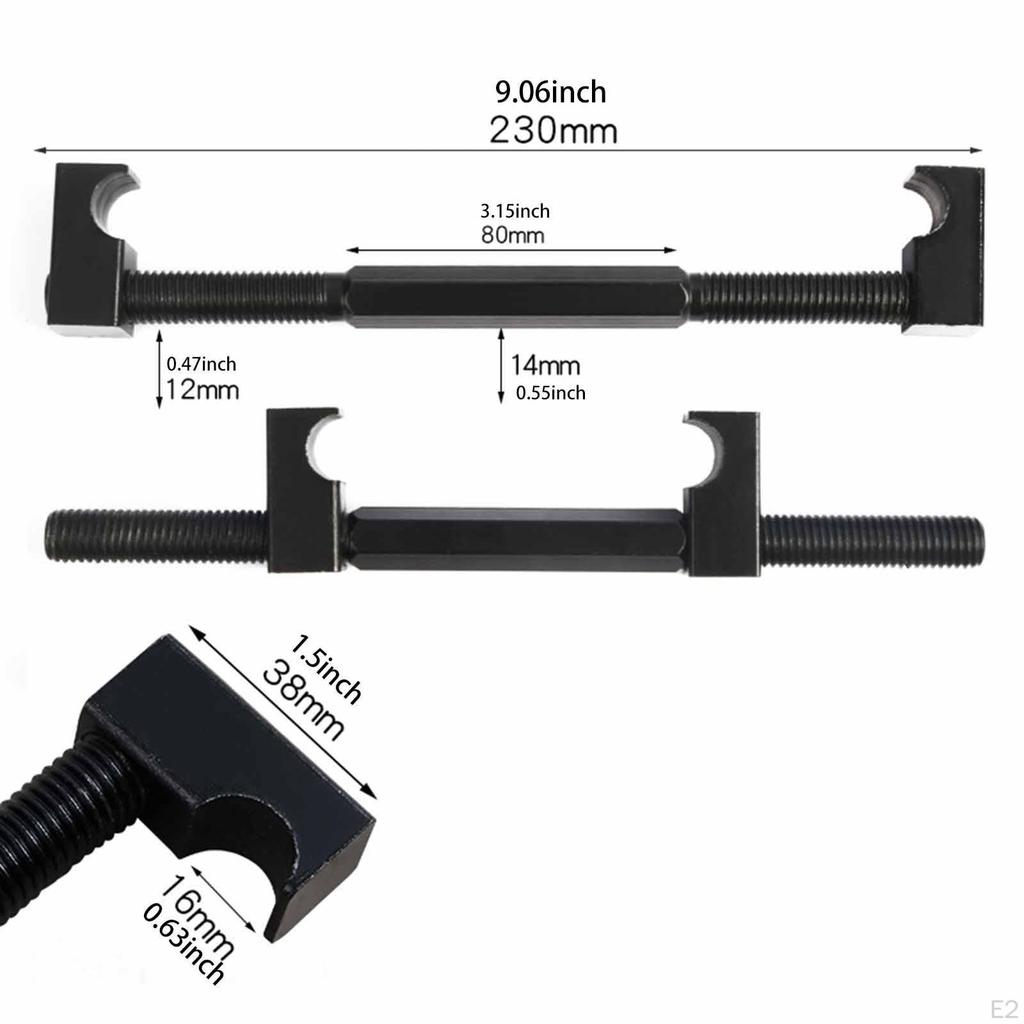 2 шт. Инструмент для сжатия пружины, установщик, универсальная затяжка, стойка для аксессуаров