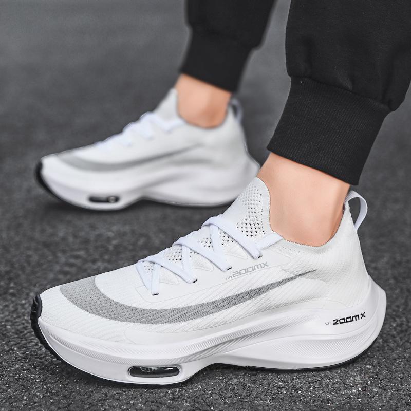 Осенняя импортная торговля большой размер 46 кроссовки мужские легкие воздушная подушка амортизация марафон спортивная обувь пара обувь