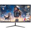 Gaming Monitor 165Hz 27 Inch FHD Free Sync Wide Viewing Angle HDR Compatible 1ms Response Speaker VESA Compatible Blue Light Reduction Game Display DP