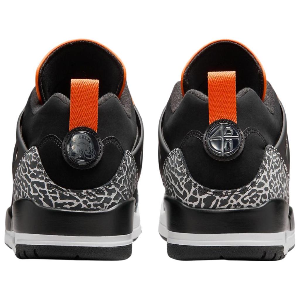 Унисекс кроссовки Air Jordan Spizike Low Halloween Черный Морская звезда Белый FQ1759-008