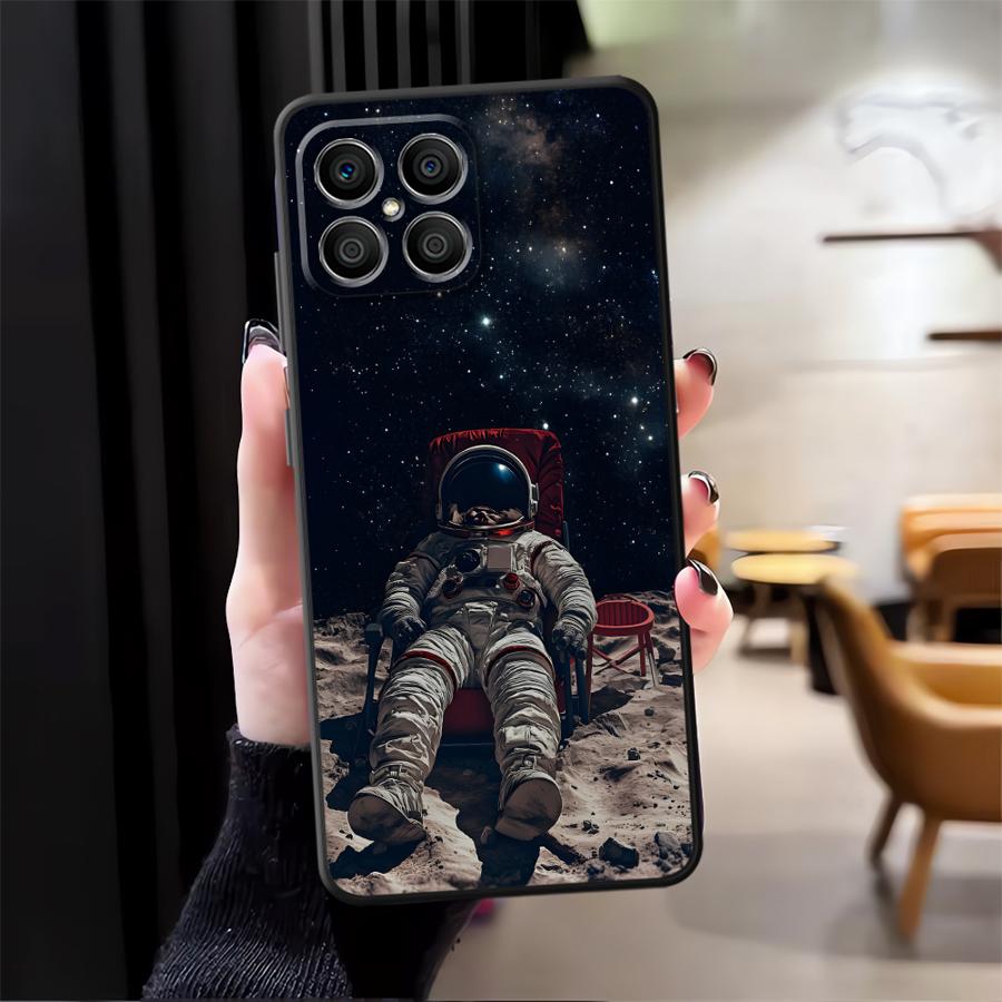 Мультяшный Астронавт Арт Чехол для Телефона для Honor X7 X8 90 200 400 Lite 70 X9a X5b 8X X6 Magic5Lite