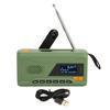 Hand Crank Solar Radio LCD Screen 3 Charge Modes Support DAB FM BT Portable Emergency Weather Radio