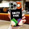 Мультяшный S-South P-Parkes Мягкий чехол для телефона для iPhone 15 16 17 Air 14 Pro Max 16E Plus 13 12 Mini Покрытие Защита от падения Fundas