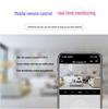 Cross-border Dual-lens WiFi Surveillance Camera with Night Vision, Humanoid Tracking, and Remote Intercom