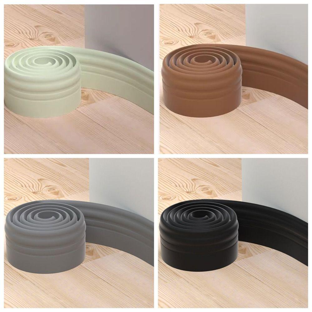 Самоклеящийся плинтус 1 м/рулон Декоративный профиль DIY Настенный плинтус Гостиная