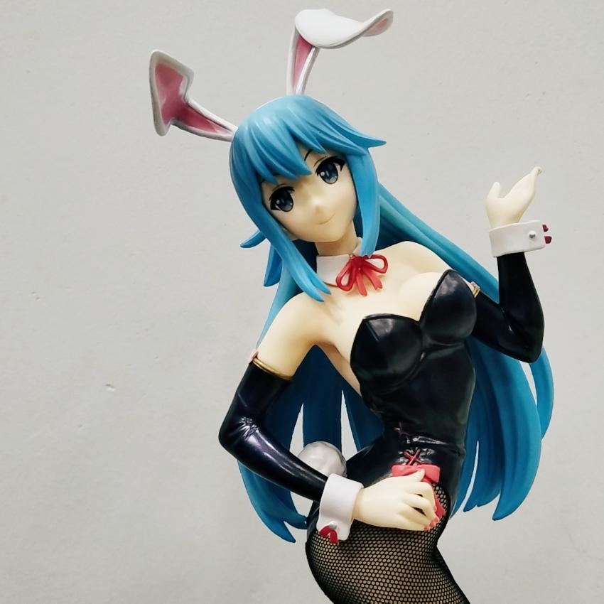 38СМ Оригинальная B-STYLE KonoSuba 2 Аква Кролик Вер Фигурка девушки-кролика ПВХ Фигурка-действие Взрослая Игровая Статуэтка Коллекционная Модель Игрушка Кукла подарок