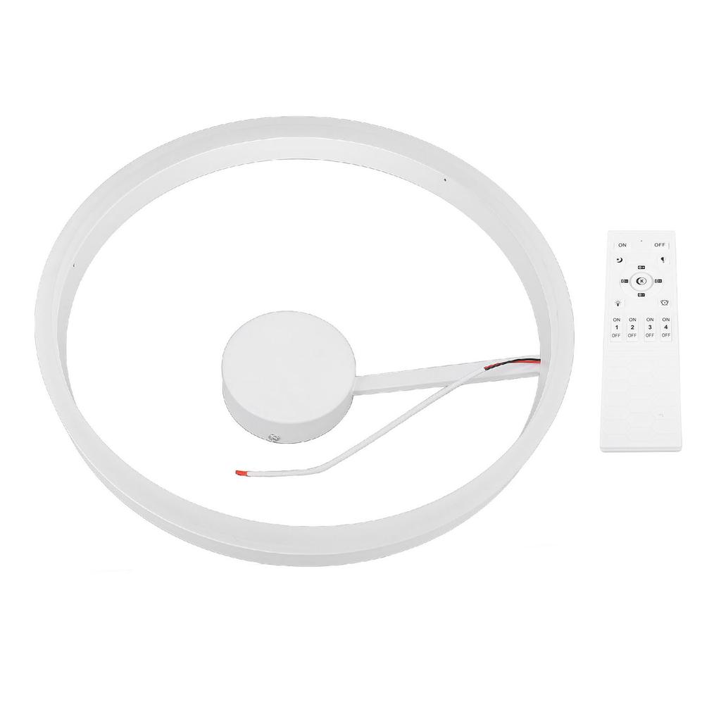 Потолочный светильник для скрытого монтажа с дистанционным управлением, регулируемая яркость, 3 цветовых температуры, светодиодный потолочный светильник