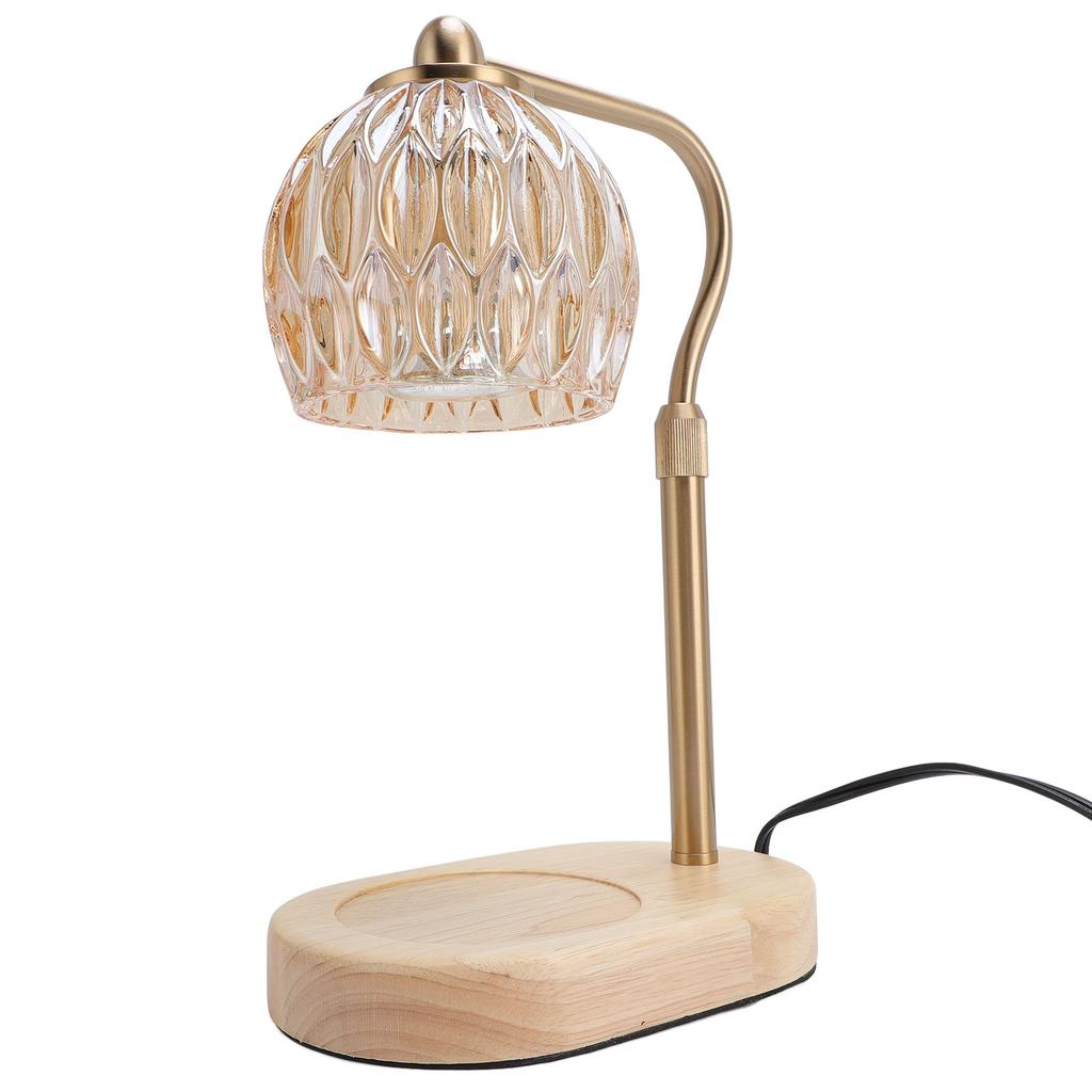 Лампа для подогрева свечей с регулируемой яркостью, домашний декор, бездымный подогревающий свет, электрические свечи, подогреватель воска