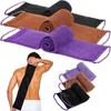 3Pcs African Exfoliating Net Sponge Back Scrubber for Shower, Long Wash Loofah