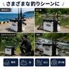 Rod Set of Fishing Rod Rod Fishing Rod Black [Aspercio] Holder, 2, Stand, Adjustable, Lightweight, Storage, Holder, Rest,