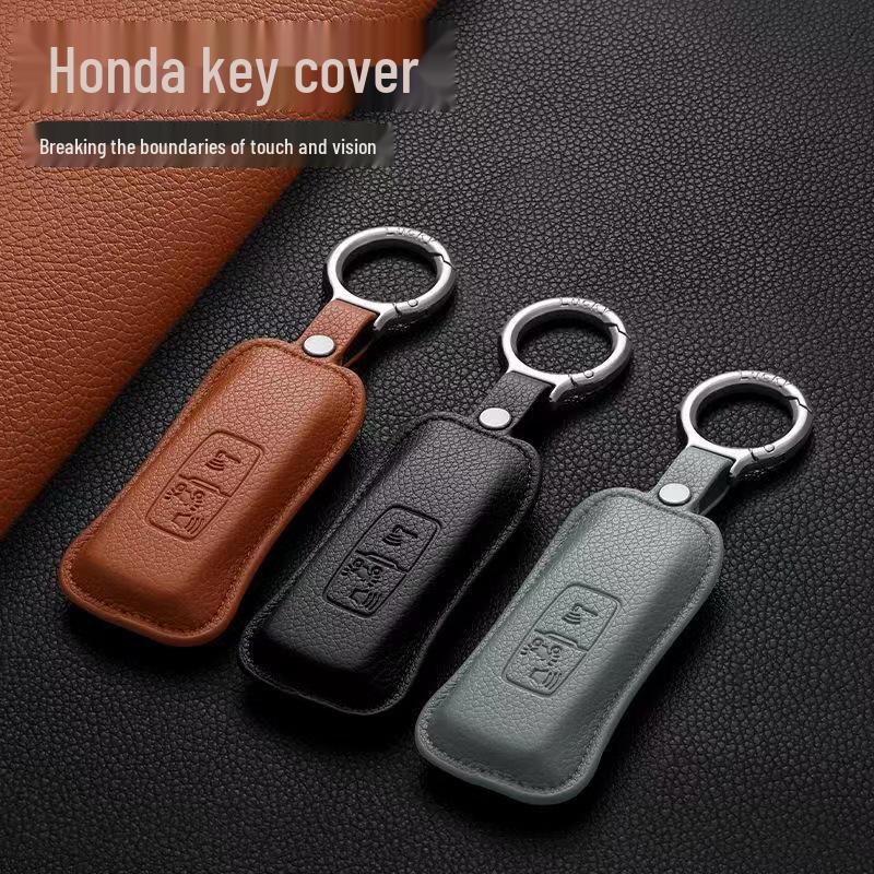 Чехол для ключа Honda CRV, Accord, Civic, XRV, Haoying, Xingge - Новый 11-е поколение Английский стиль Королевская дорога Пряжка-ракушка