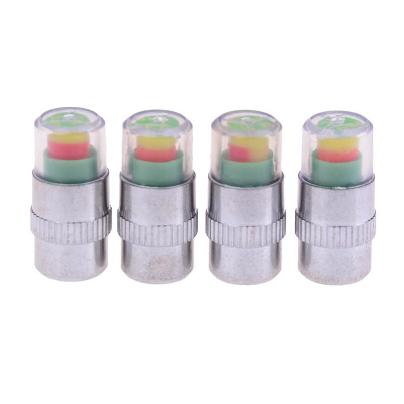 4 шт. индикатор давления для обнаружения шин, монитор автомобильной сигнализации, видимые колпачки