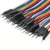 1 Set Breadboard Jumper Wires 40Pin 10CM Male to Male Dupont Wire 400 Point Breadboard For Arduino DIY Kits
