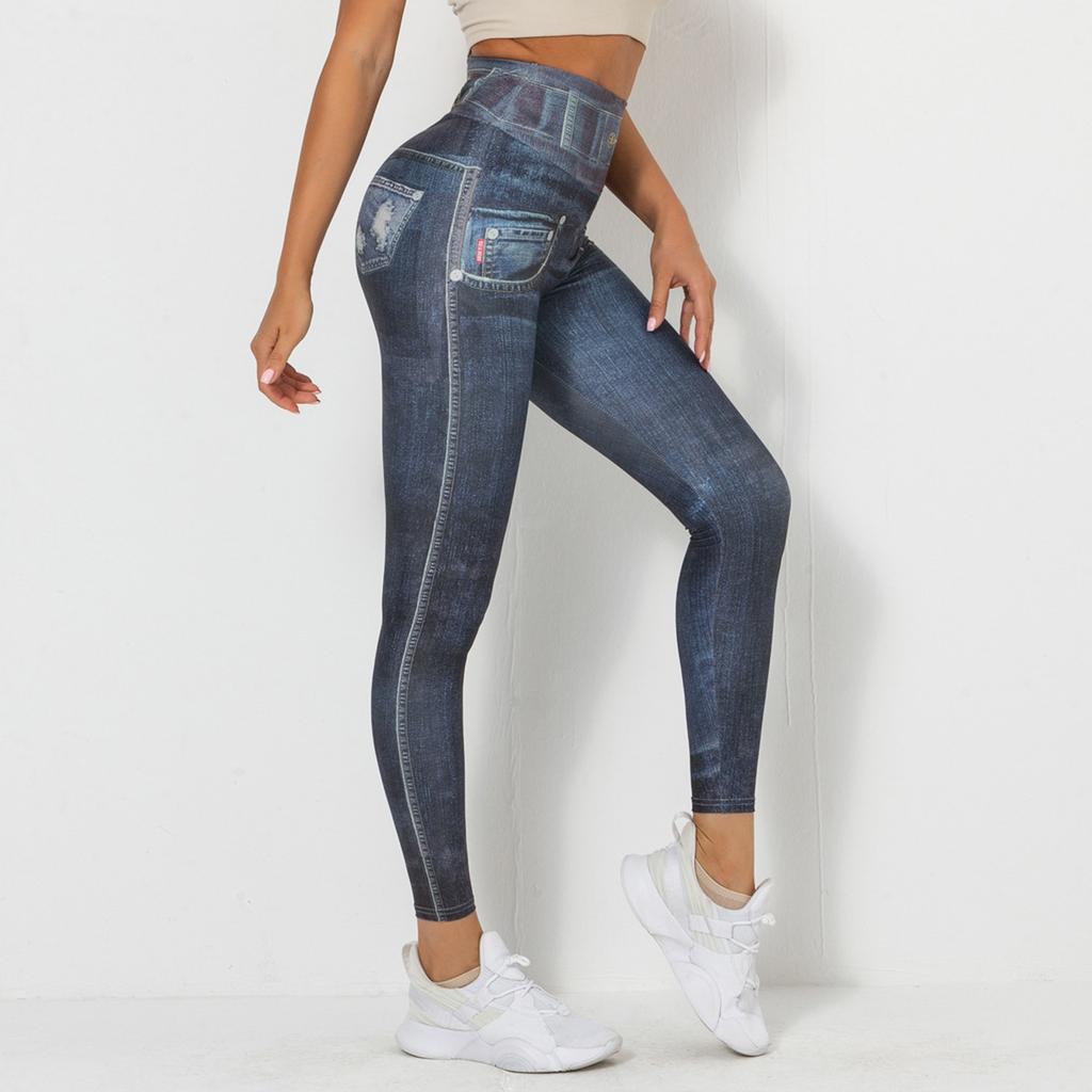 Женские модные новые брюки с цифровой печатью, плотно прилегающие, эластичные, быстросохнущие, спортивные штаны для бега, фитнеса, йоги