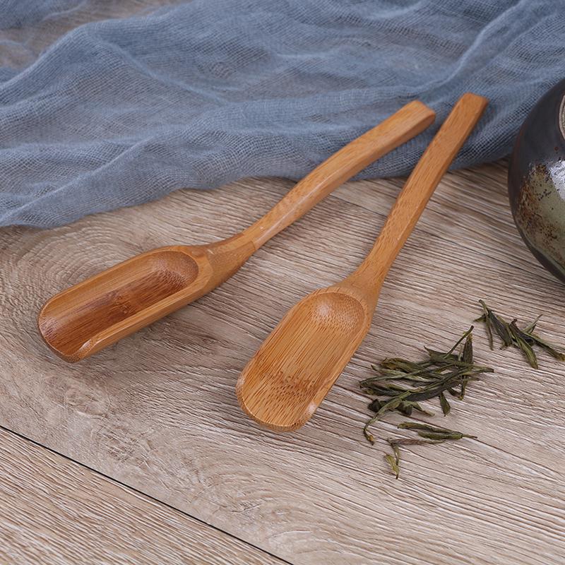Традиционная бамбуковая ложка кофейная чайная ложка деревянная ложка столовая утварь столовые приборы