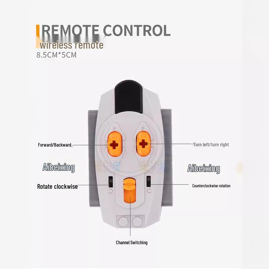 Совместимые с Lego MOC Технические детали: Мотор Power Group XL и литиевая батарея
