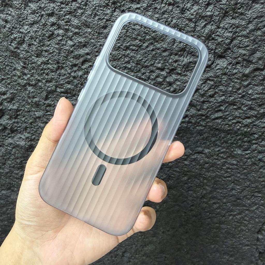 Чехол для Honor 600 Pro Матовый Жесткий ПК Полупрозрачный Магнитный Защита от отпечатков пальцев Гофрированный Противоскользящий Чехол-бампер для Honor 600