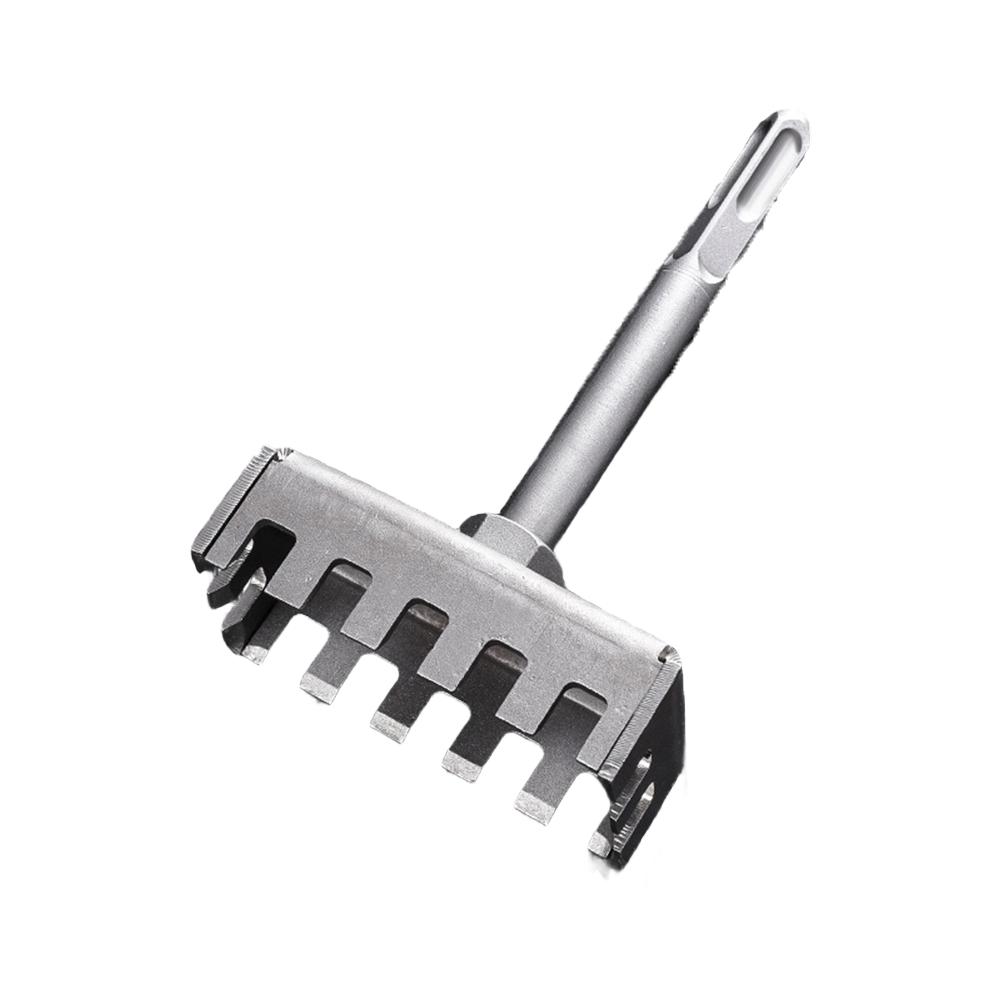 Square Socket Hole Puncher For Electric Hammer, Wall Slotting Hole Expansion Tool Compatible 86/118 Switch Socket Installation