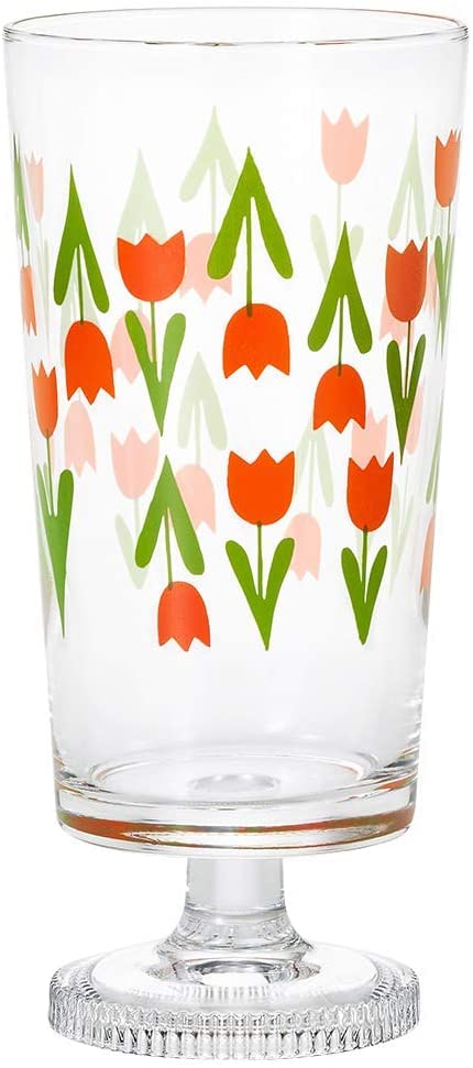 Adelia Retro Glass Tumbler Legs 305ml 3 Pattern Assorted Set Comes In a Special Craft Box Made In Japan [With / / (Masquerade/Collec/Flower Ring)]