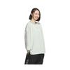 Long Sleeve Wording Loose Fit Single Jersey Tunic JSY07 White T-Shirt Women's (IM8708) J/XL