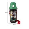 OSK Demon Slayer: Kimetsu no Yaiba Direct Drinking Water Bottle SC 600B, Dark Brown