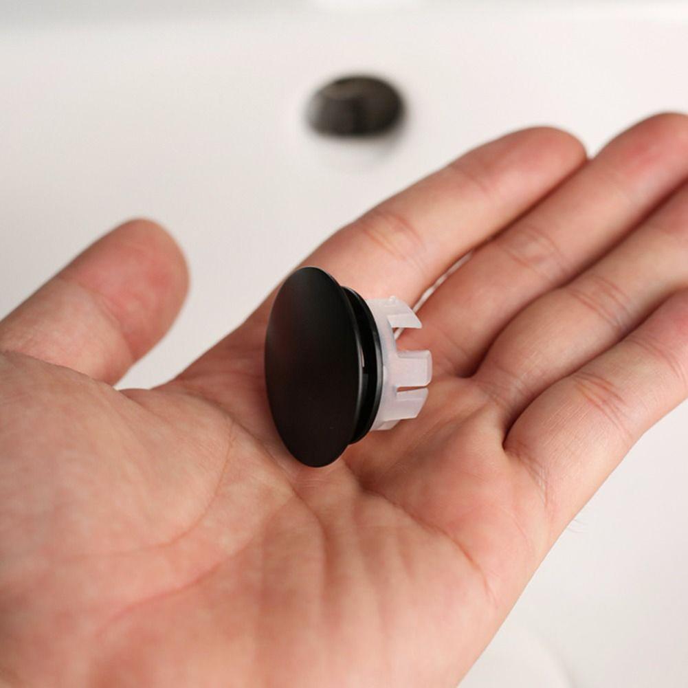 Solid Brass Sink Overflow Cap 22-25 Mm Round Sink Hole Overflow Cover For Bathroom Basin Blanking Cover Bathroom Accessories