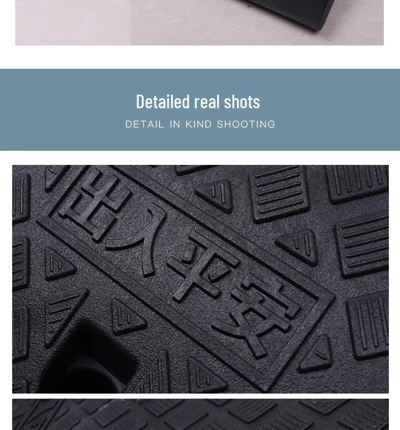 Uphill Slope Mat, Barrier-Free Ramp, Plastic Ladder, Speed Bump, Intersection Aid