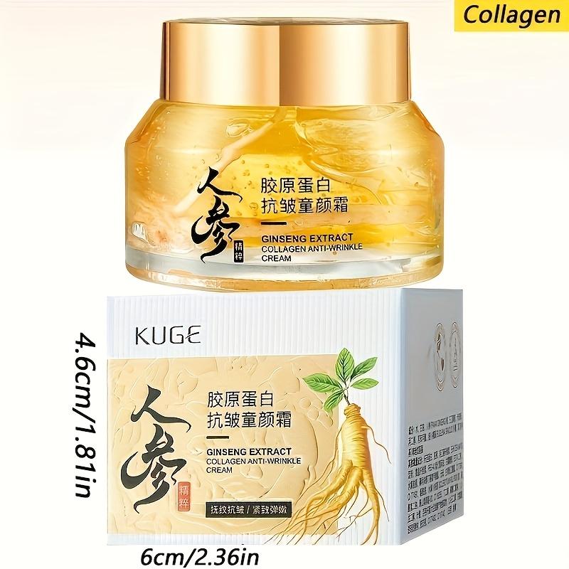 Collagen Ginseng Moisturizing Firming Cream, Rich In Collagen, Hydrating Without Drying, Firming Skin, Anti-Aging Skincare,Make Skin Younger-Looking