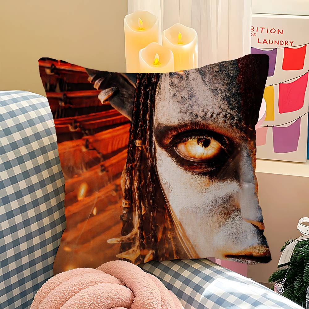 Movie A-Avatar Retro Pillow Covers Cartoon Sofa Decorative Home Double-Sided Printing Short Plush Cute Cushion Cover