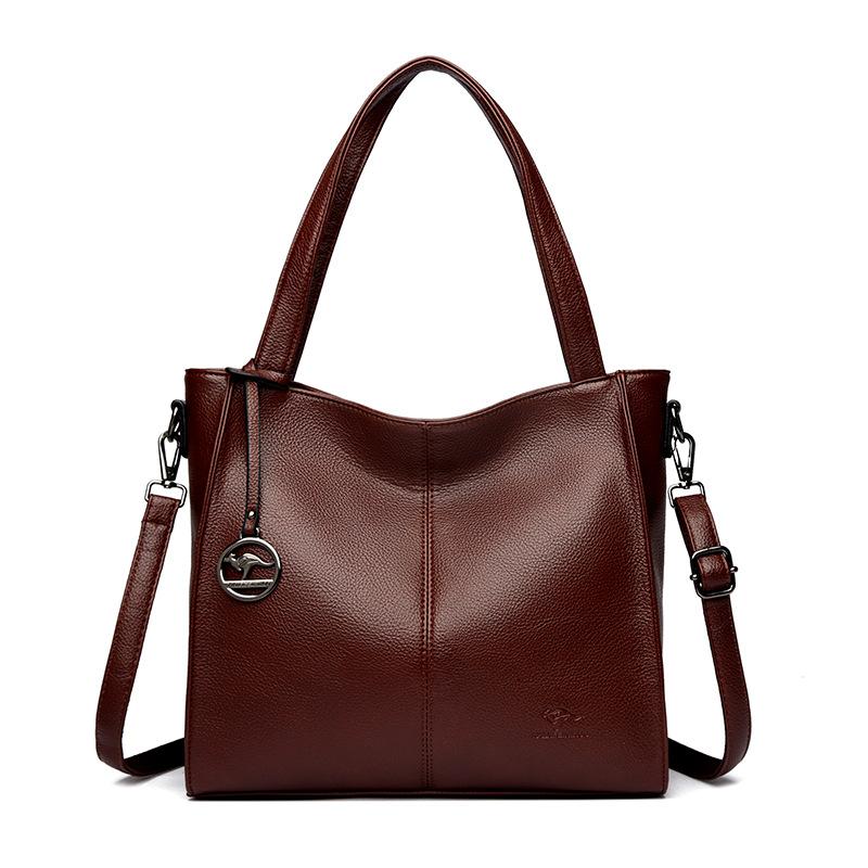 Crossbody Bag Women's Large-capacity Fashionable Single-shoulder Bag Multi-compartment Mom Bag